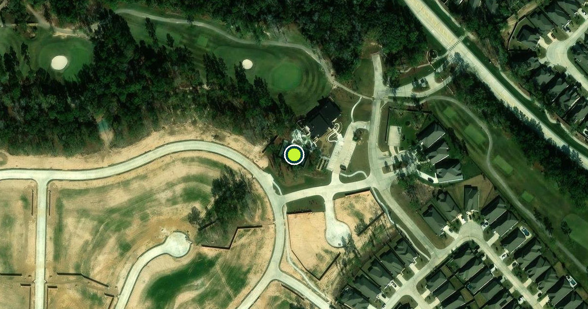 Satellite view of Montgomery County Pickleball Courts