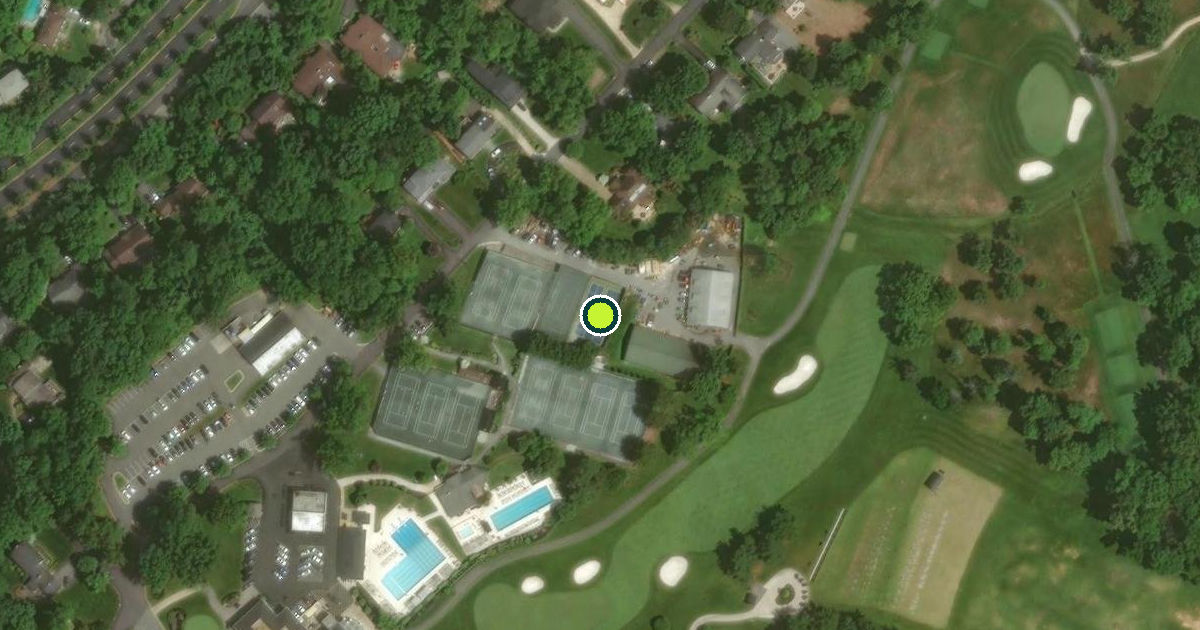 Satellite view of Montgomery County Pickleball Courts