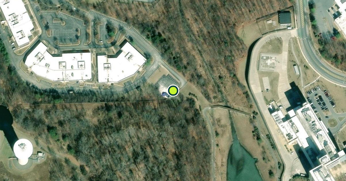Satellite view of Montgomery County Pickleball Courts