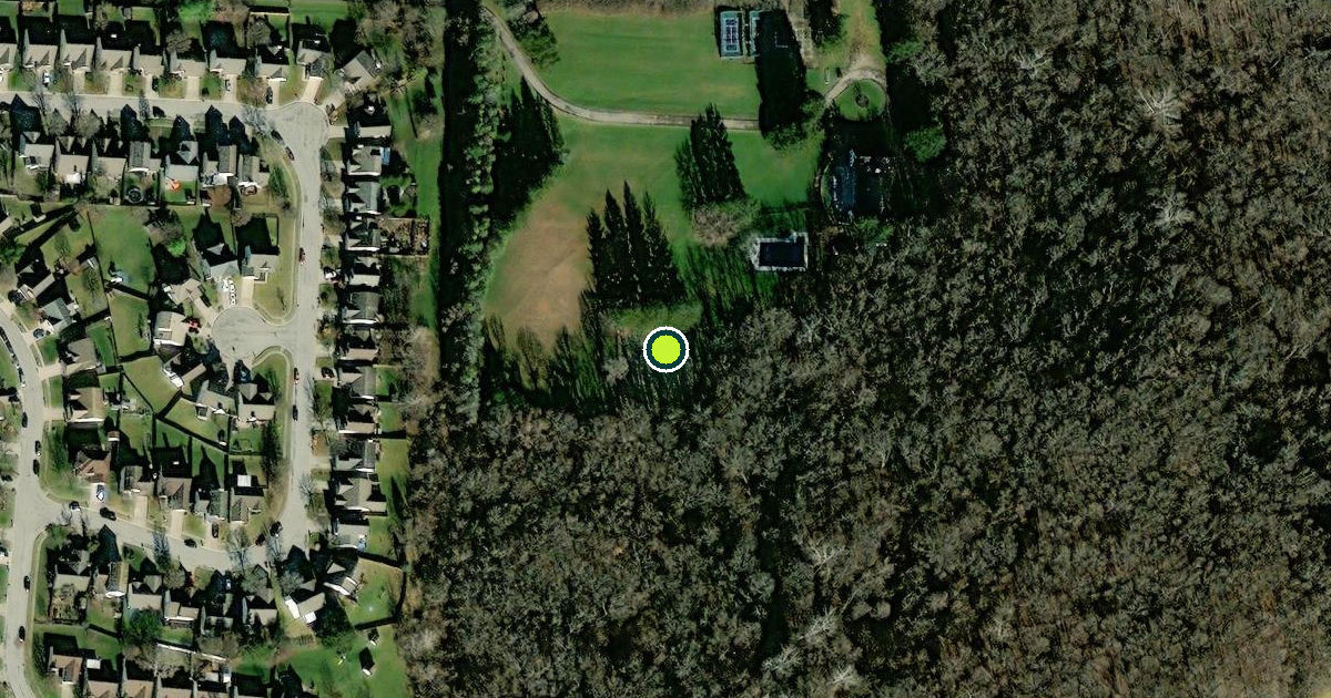 Satellite view of Montgomery County Pickleball Courts