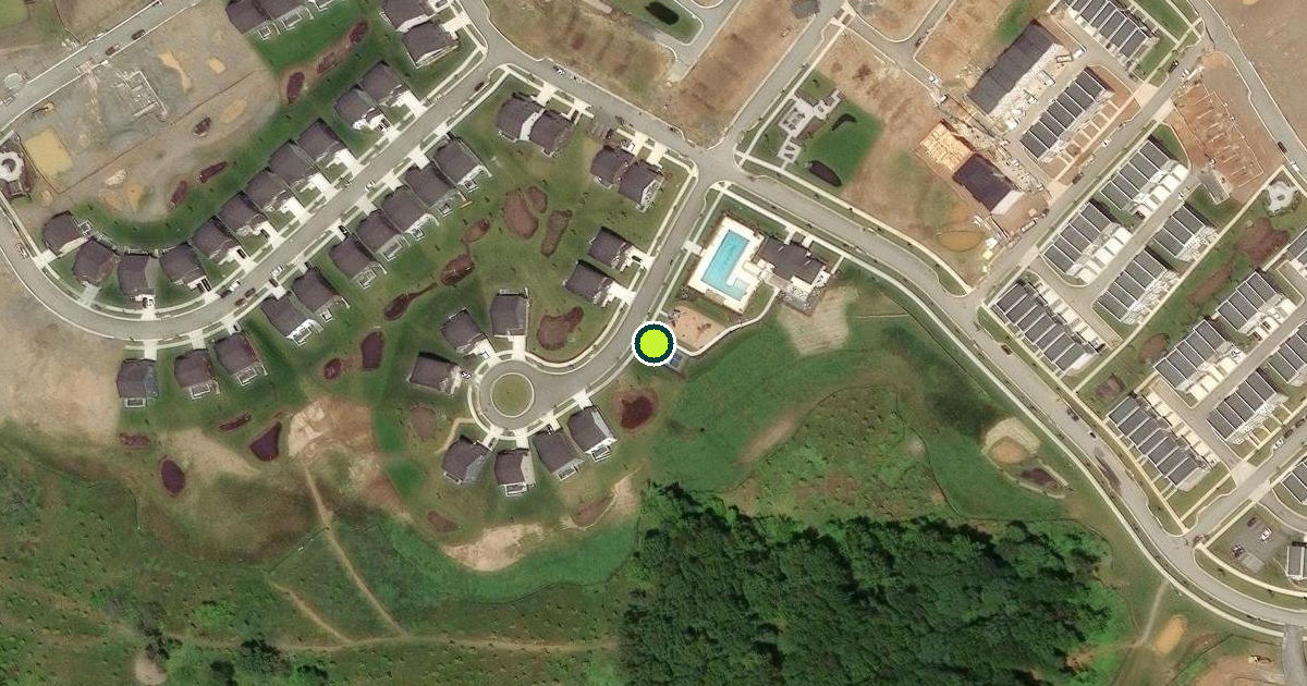 Satellite view of Montgomery County Pickleball Courts
