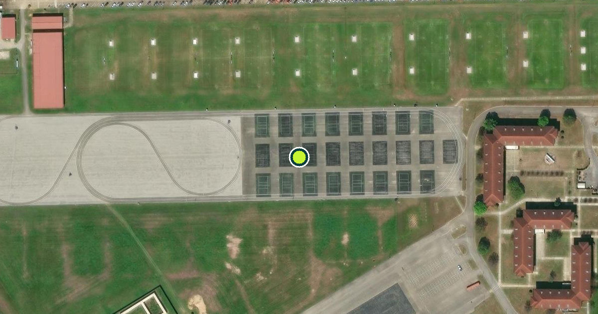 Satellite view of Montgomery Pickleball Courts