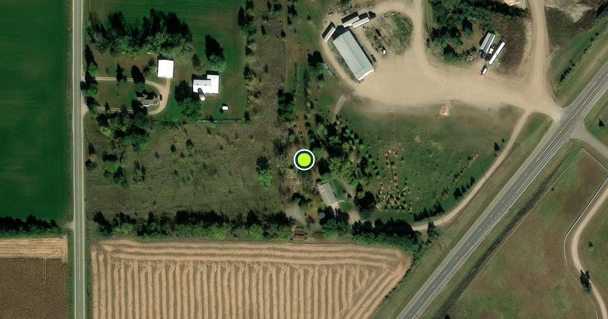 Satellite view of Monticello Township Pickleball Courts