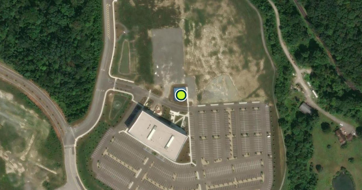 Satellite view of Moon Township Pickleball Courts