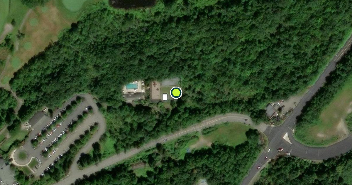 Satellite view of Moosic Pickleball Courts