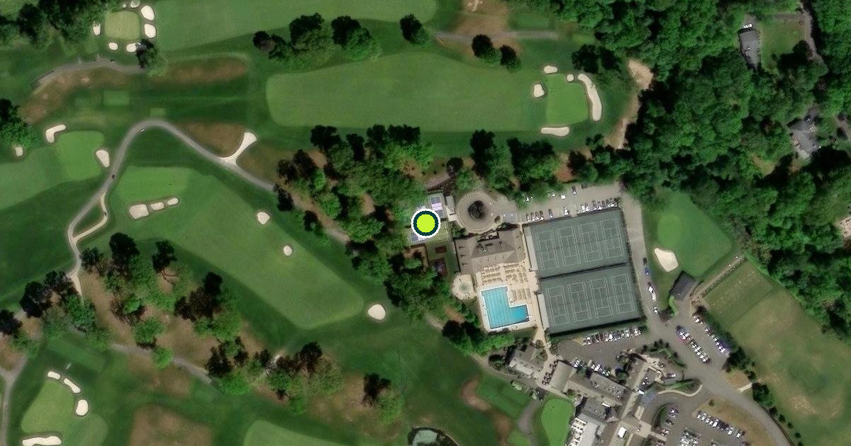 Satellite view of Morris Township Pickleball Courts