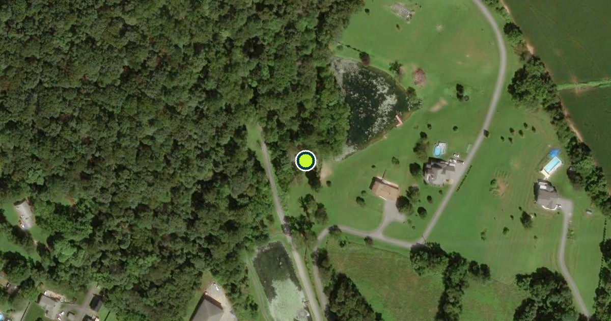Satellite view of Mount Airy Pickleball Courts