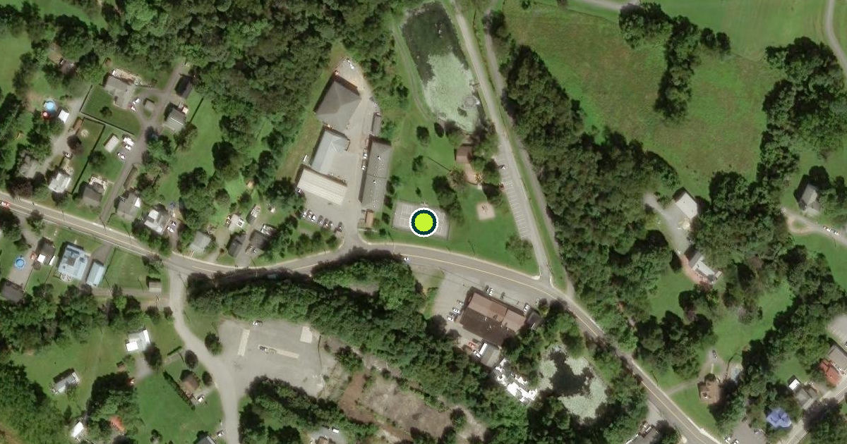 Satellite view of Mount Airy Pickleball Courts