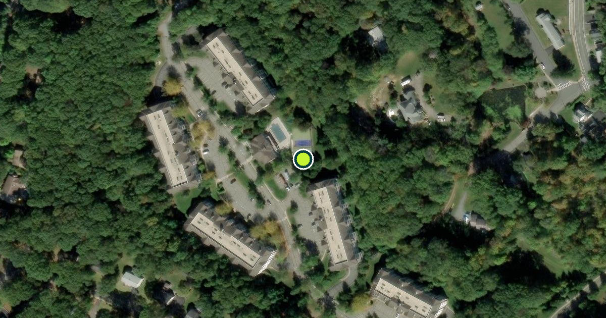 Satellite view of Mount Arlington Pickleball Courts