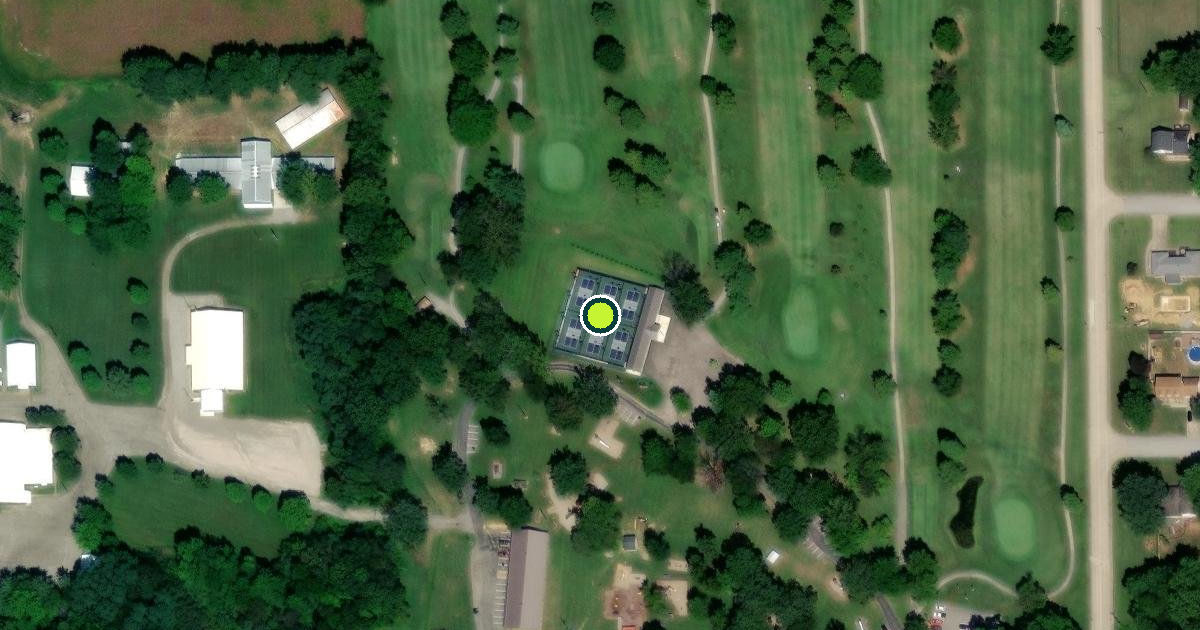 Satellite view of Mount Carmel Pickleball Courts