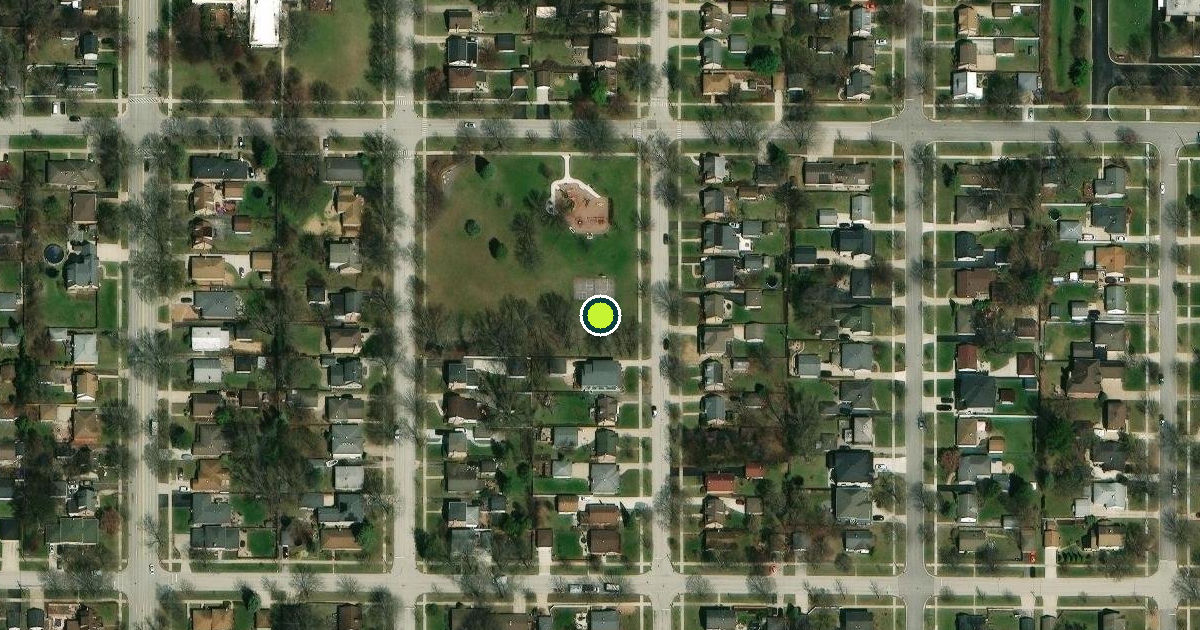 Satellite view of Mount Prospect Pickleball Courts