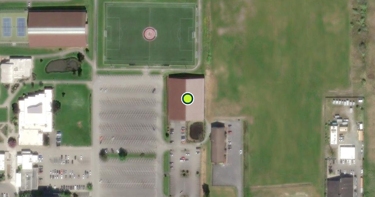 Satellite view of Mount Vernon Pickleball Courts