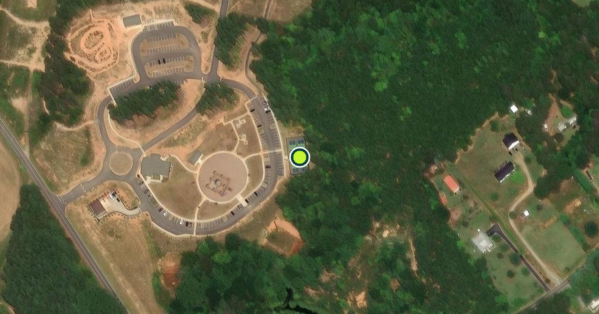 Satellite view of Mountain Creek Park Pickleball Courts