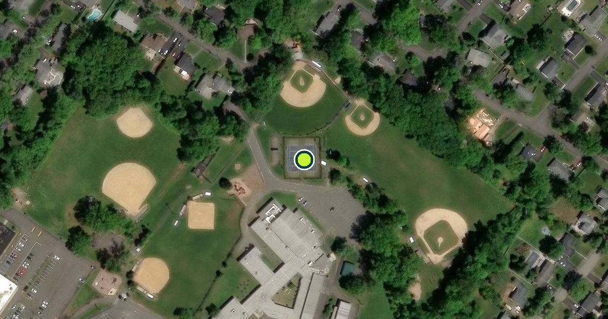 Satellite view of Mountainside Pickleball Courts