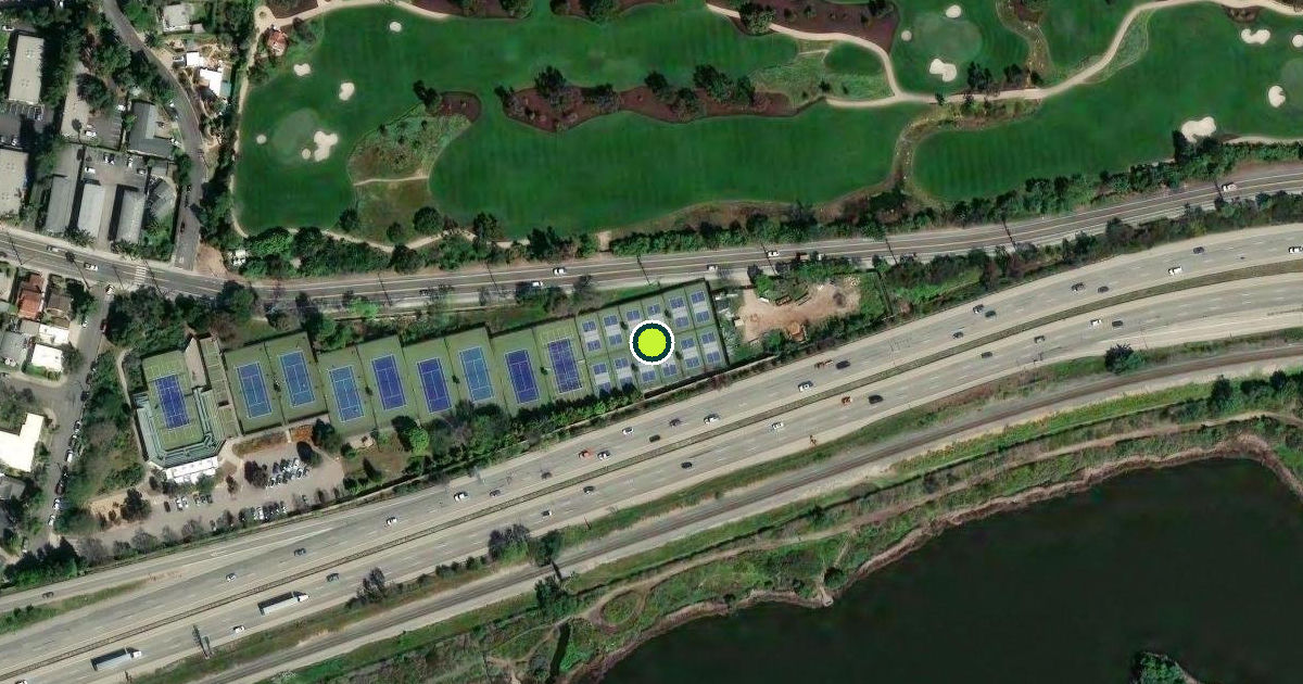 Satellite view of Municipal Tennis and Pickleball Center