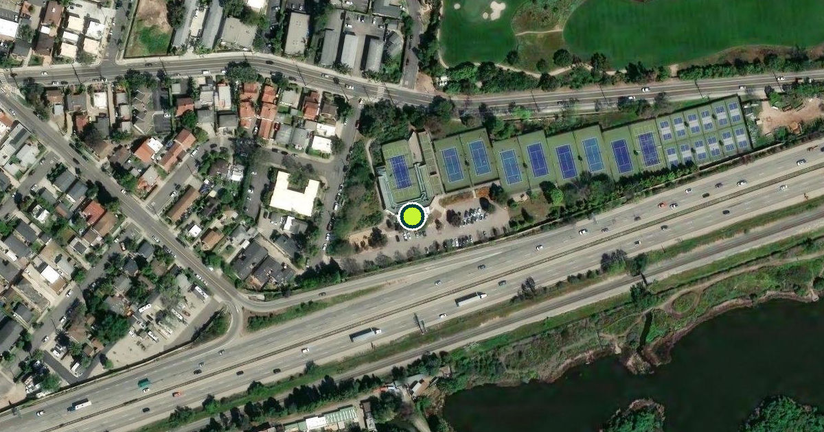 Satellite view of Municipal Tennis and Pickleball Center