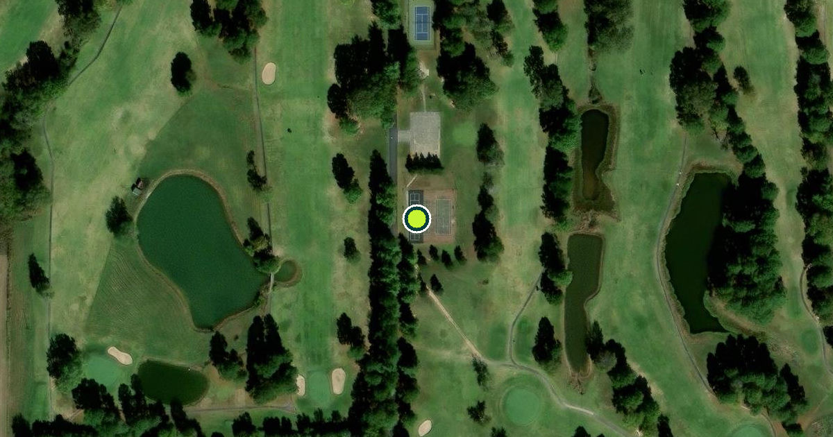 Satellite view of Murray Pickleball Courts