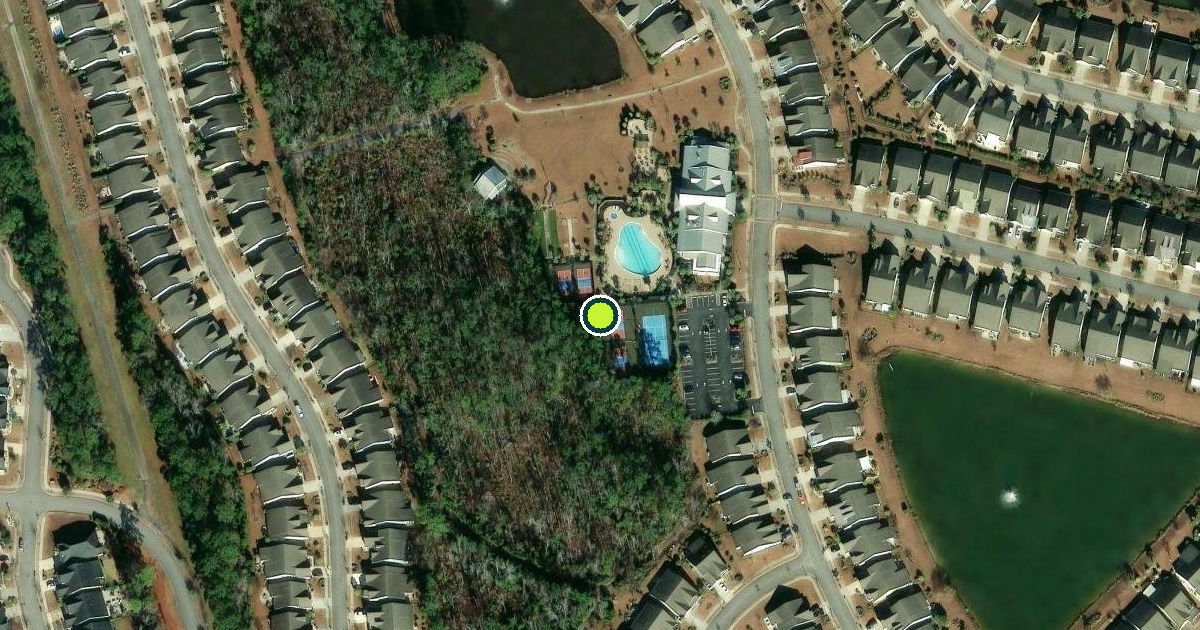 Satellite view of Myrtle Beach Pickleball Courts