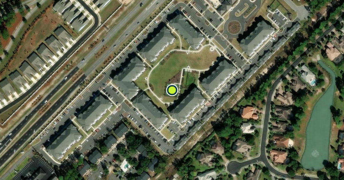 Satellite view of Myrtle Beach Pickleball Courts