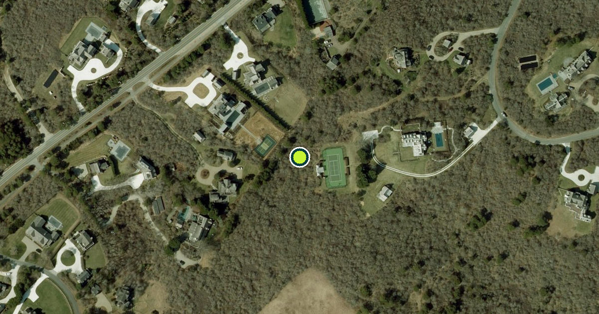 Satellite view of Nantucket Pickleball Courts