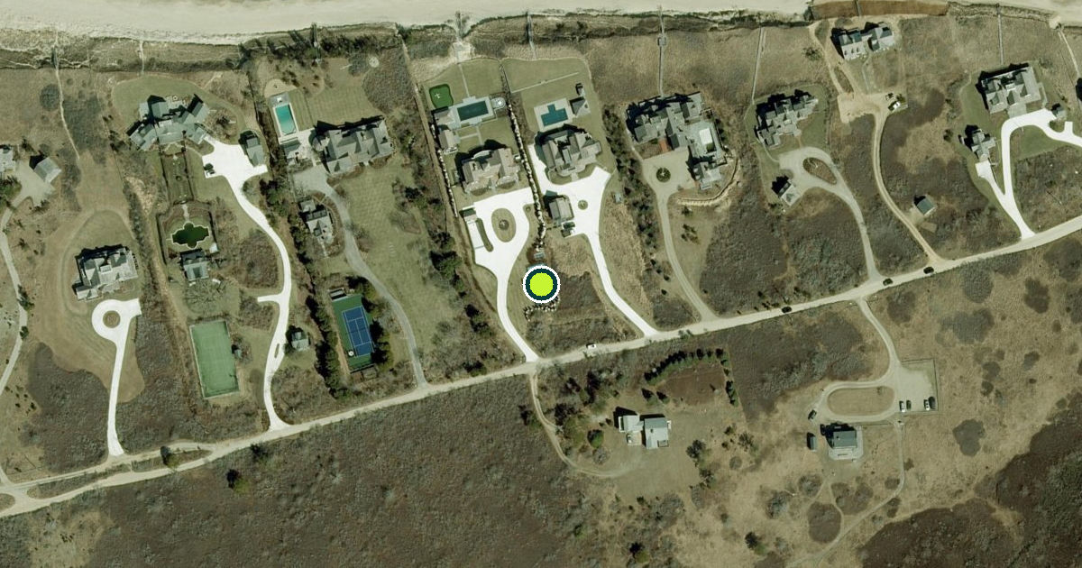 Satellite view of Nantucket Pickleball Courts