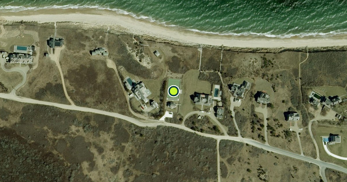 Satellite view of Nantucket Pickleball Courts