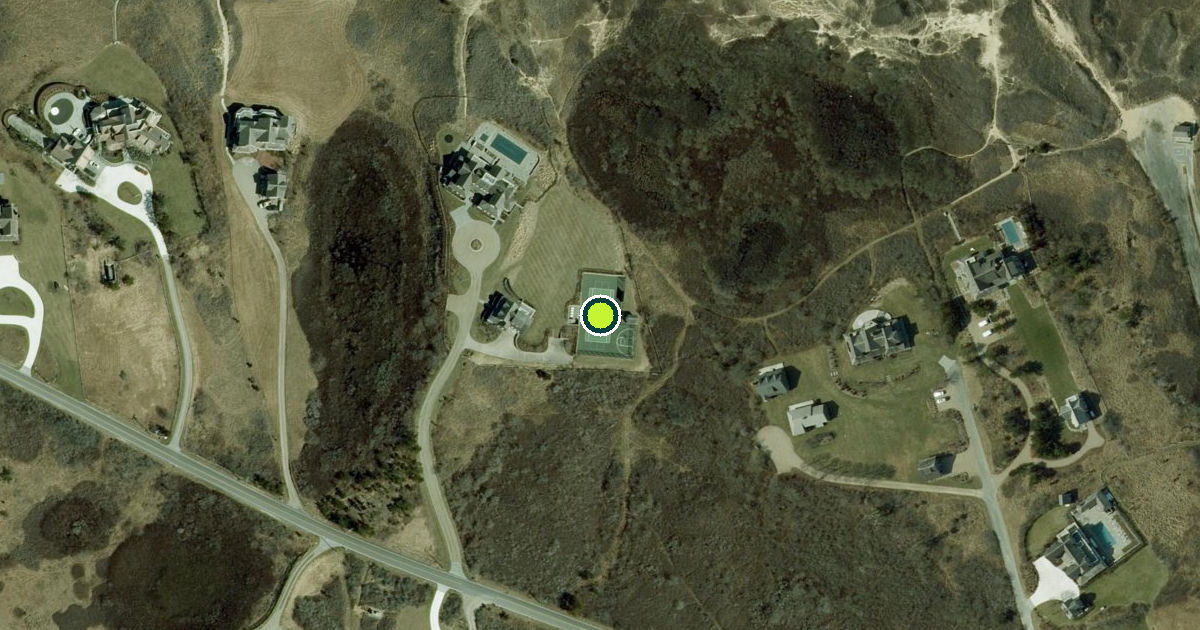 Satellite view of Nantucket Pickleball Courts