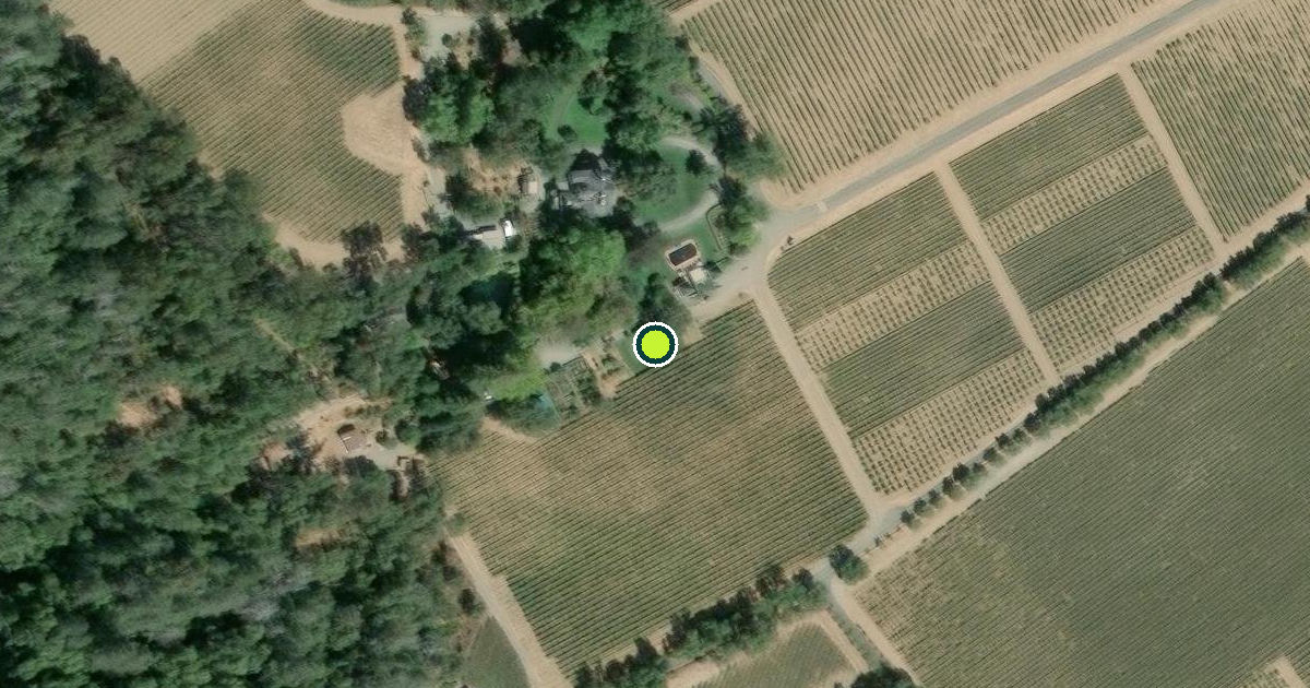 Satellite view of Napa County Pickleball Courts