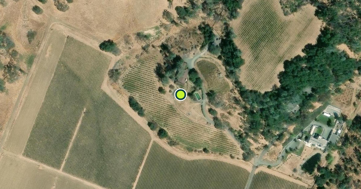 Satellite view of Napa County Pickleball Courts