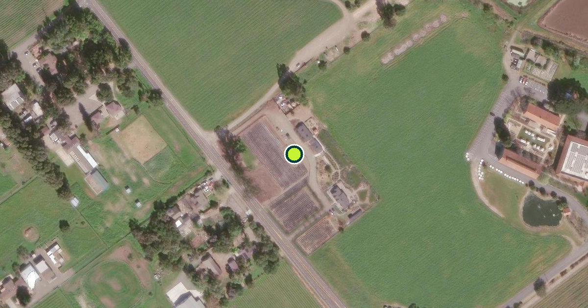 Satellite view of Napa County Pickleball Courts