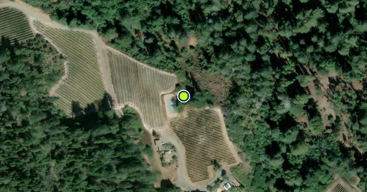 Satellite view of Napa County Pickleball Courts