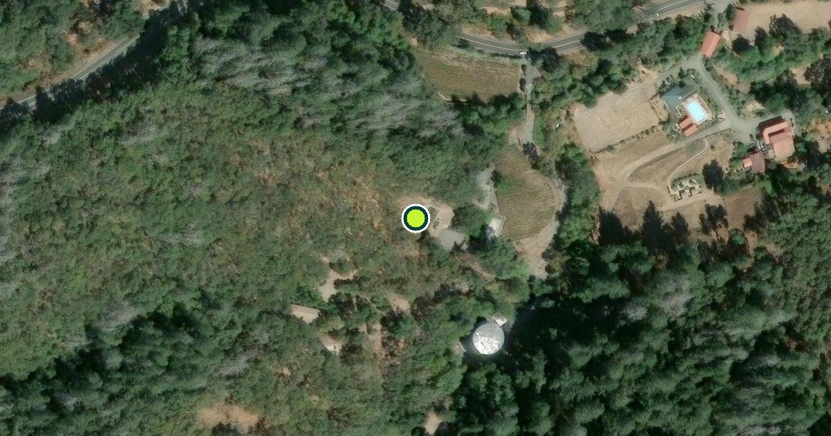 Satellite view of Napa County Pickleball Courts