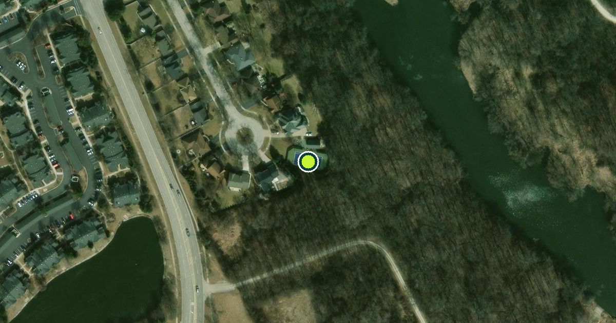 Satellite view of Naperville Pickleball Courts