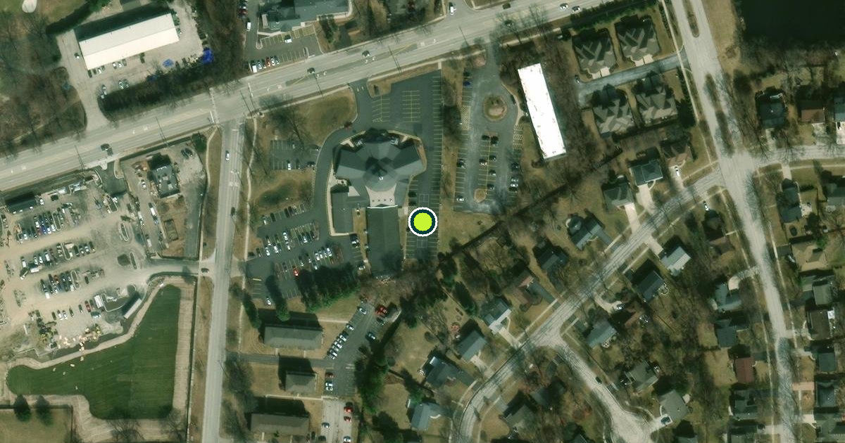 Satellite view of Naperville Pickleball Courts