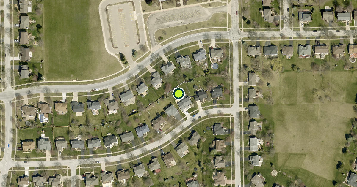 Satellite view of Naperville Pickleball Courts