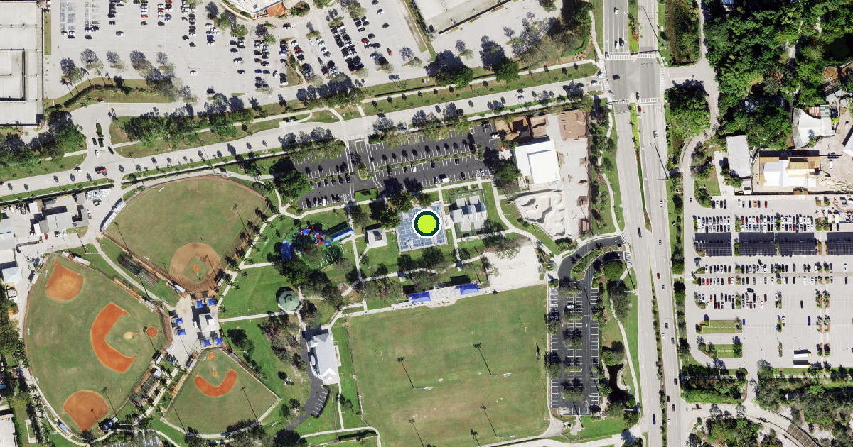Satellite view of Naples Pickleball Courts