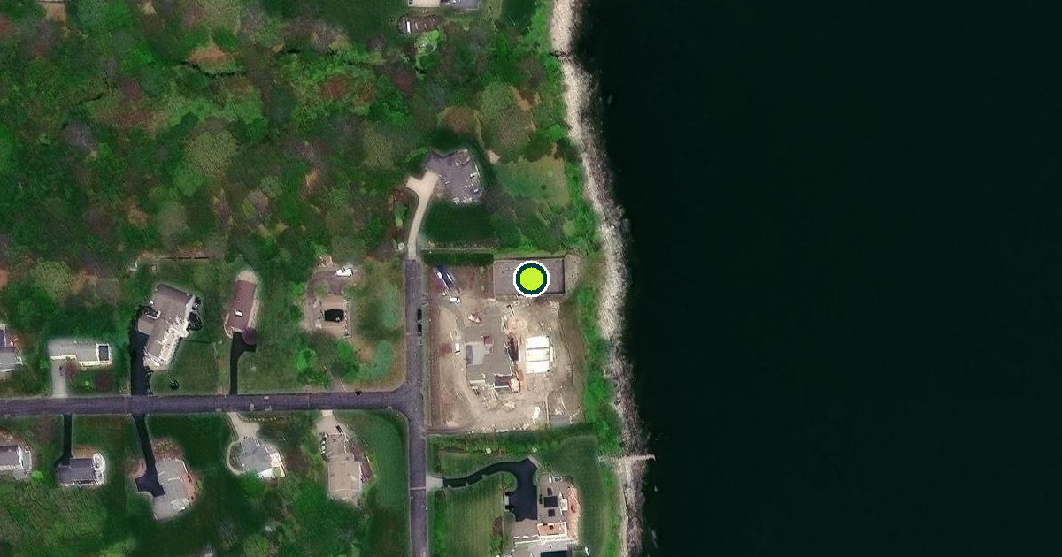 Satellite view of Narragansett Pickleball Courts