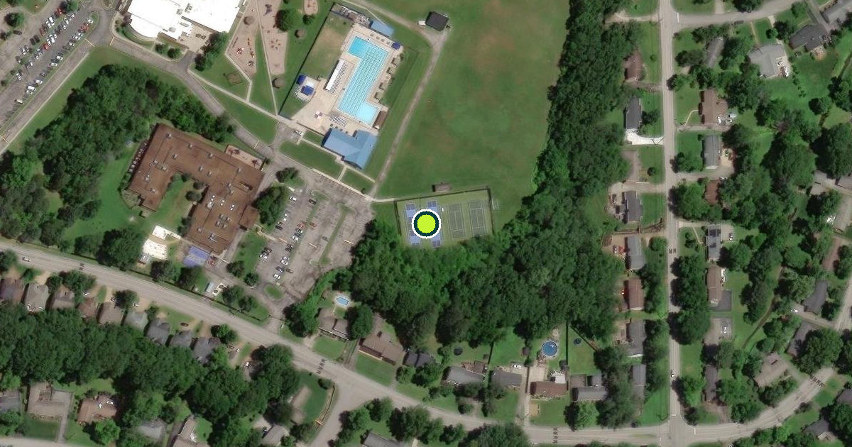 Satellite view of Nashville Pickleball Courts