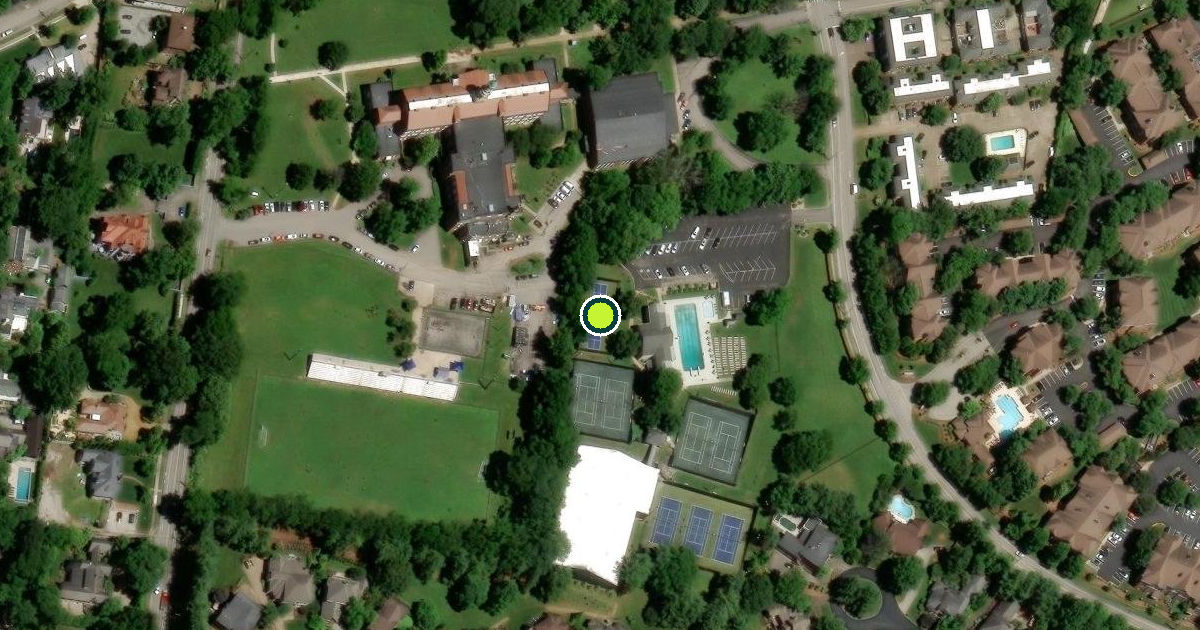 Satellite view of Nashville Pickleball Courts