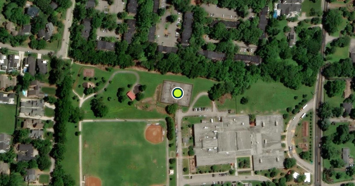 Satellite view of Nashville Pickleball Courts