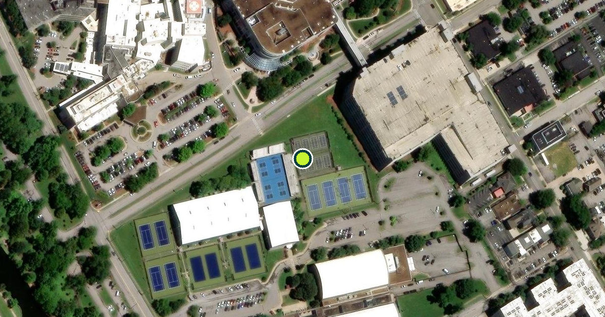 Satellite view of Nashville Pickleball Courts