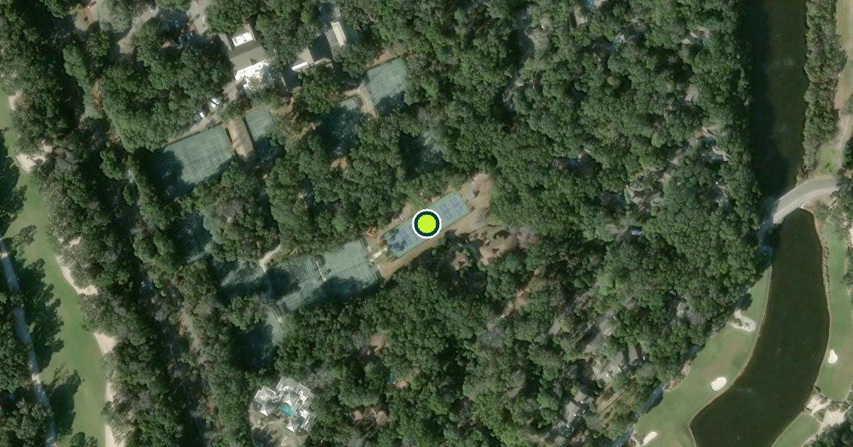 Satellite view of Nassau County Pickleball Courts