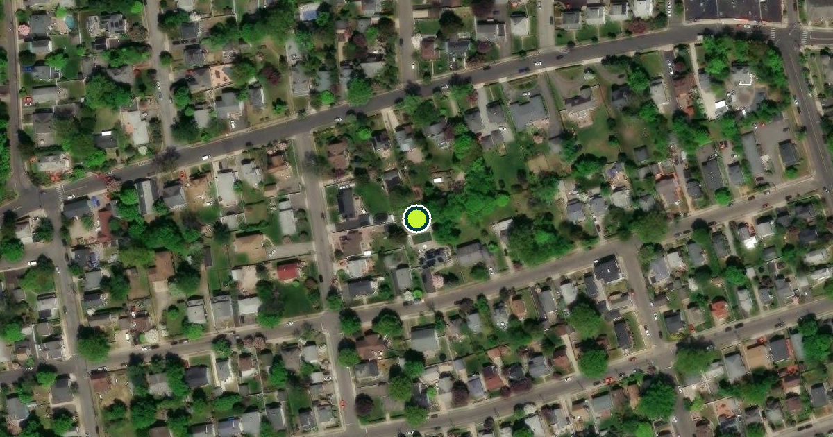 Satellite view of Nassau County Pickleball Courts