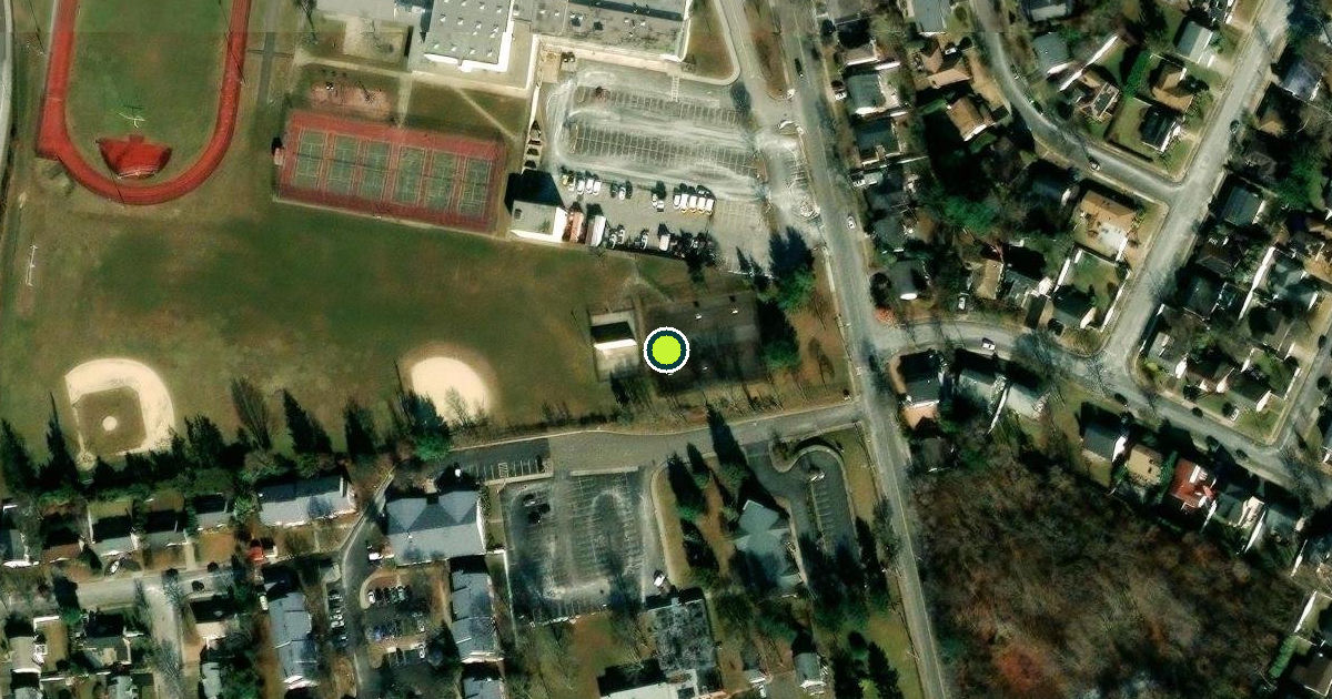 Satellite view of Nassau County Pickleball Courts