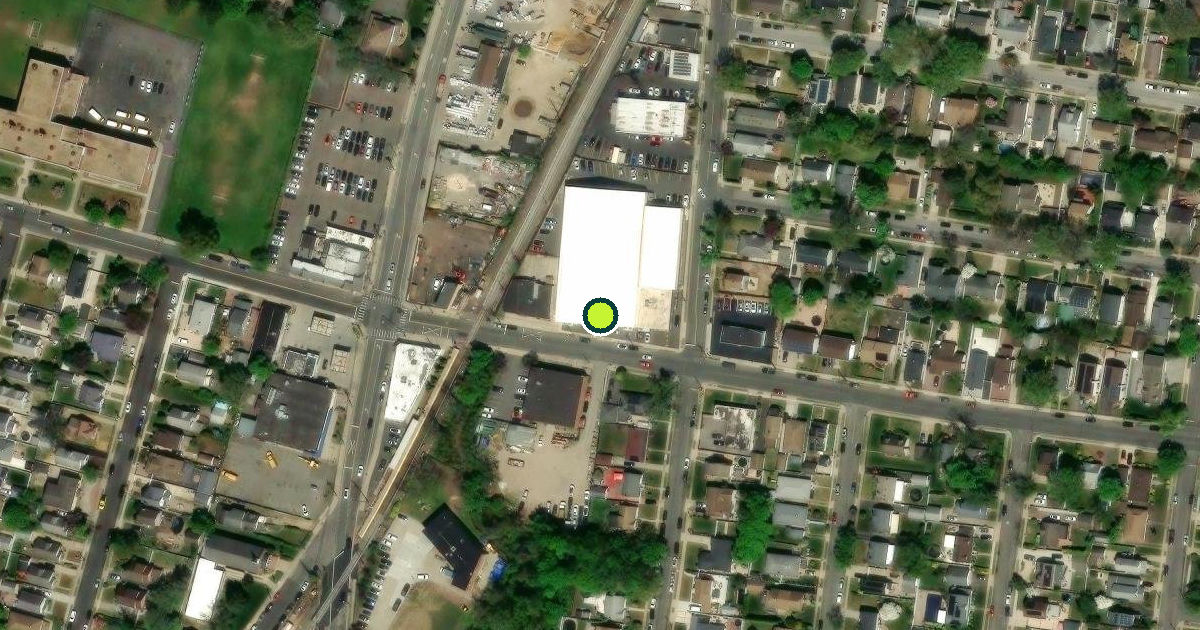 Satellite view of Nassau County Pickleball Courts