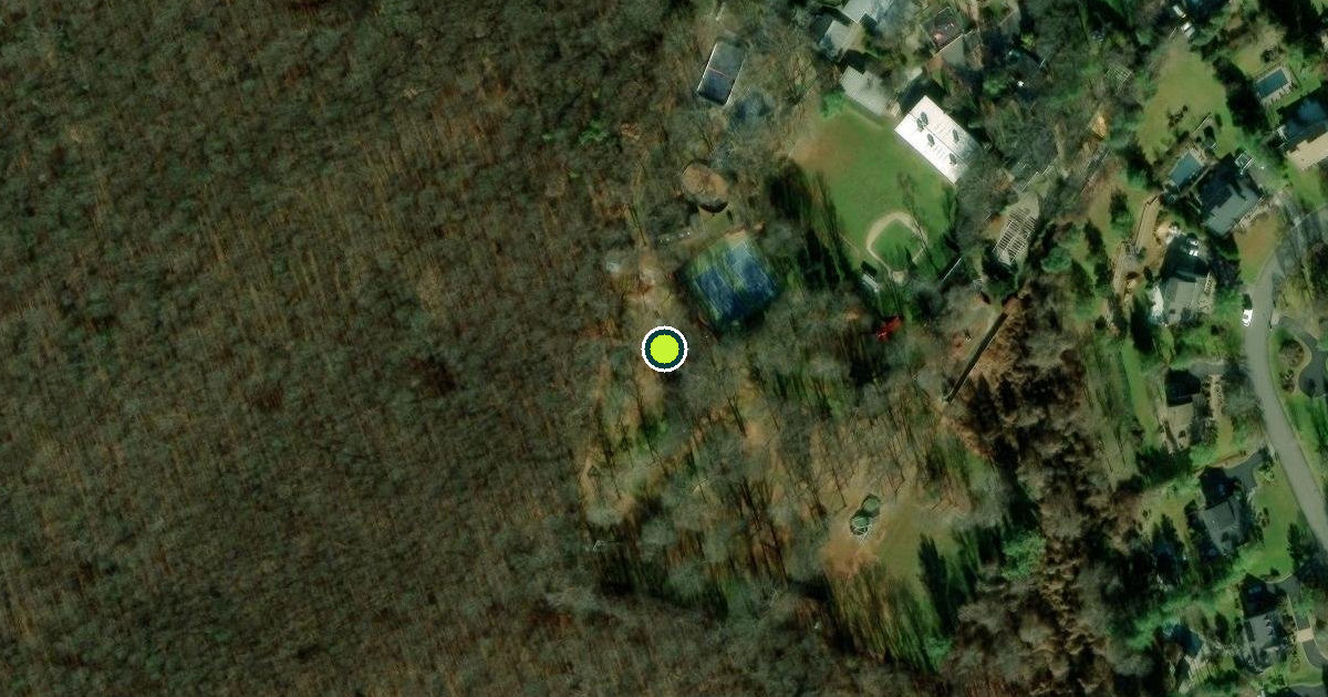 Satellite view of Nassau County Pickleball Courts