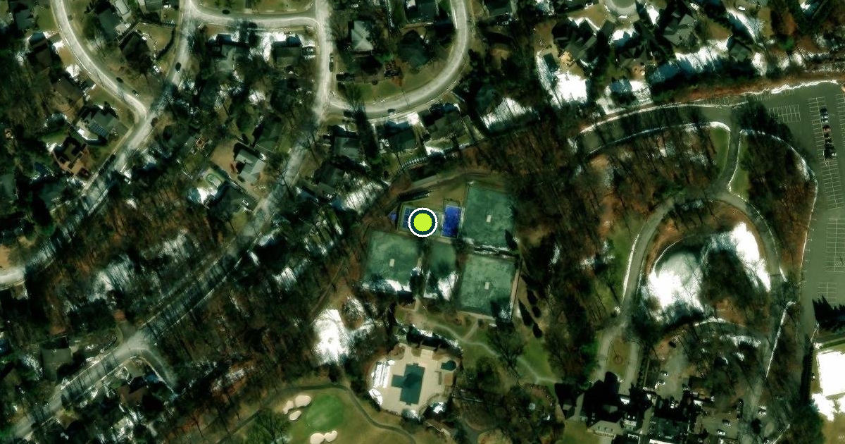 Satellite view of Nassau County Pickleball Courts
