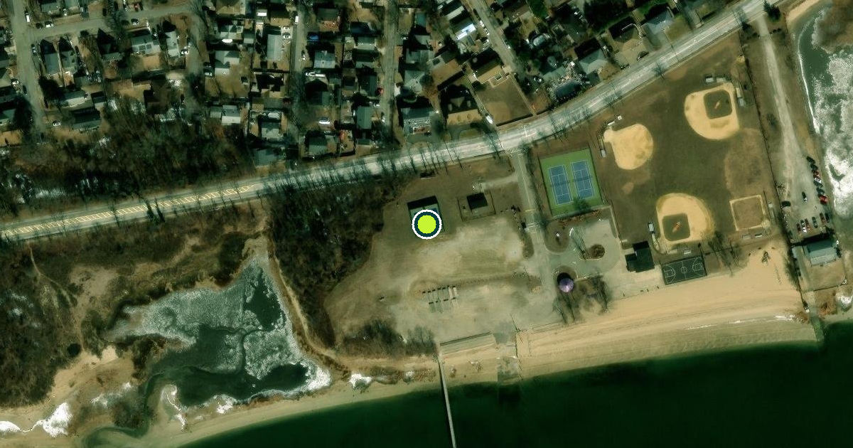 Satellite view of Nassau County Pickleball Courts