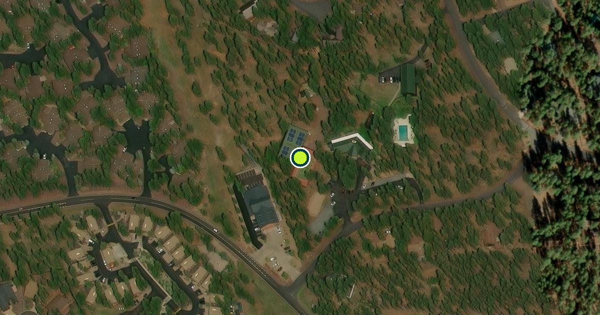 Satellite view of Navajo County Pickleball Courts