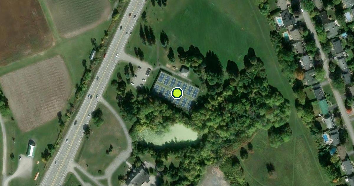 Satellite view of Nepean Pickleball Courts